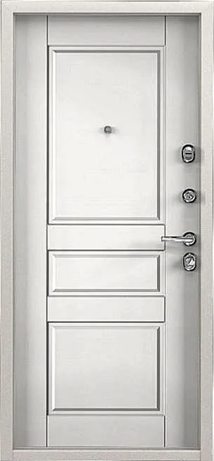 Входная дверь Mercury-10 (Порошковое напыление / МДФ Филенчатый) - внутренняя сторона