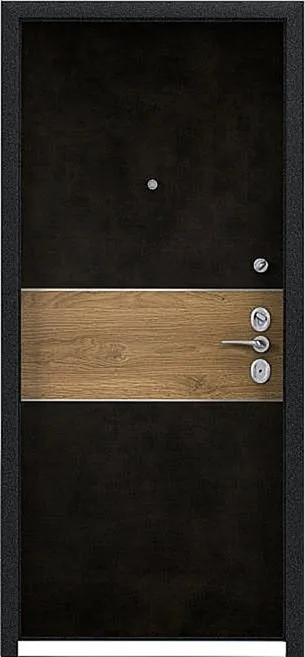 Входная дверь Mercury-2 (Порошковое напыление / МДФ Филенчатый) - внутренняя сторона