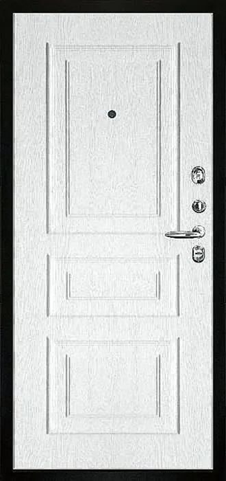 Входная дверь Mercury-5 (Порошковое напыление / МДФ Филенчатый) - внутренняя сторона