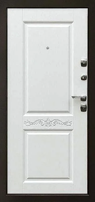 Входная дверь Mercury-7 (Порошковое напыление / МДФ Филенчатый) - внутренняя сторона