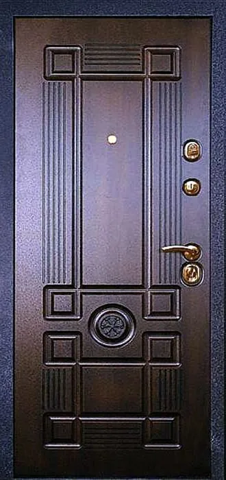 Входная дверь Mercury-9 (Порошковое напыление / МДФ Филенчатый) - внутренняя сторона