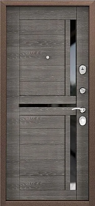 Входная дверь Meridian-10 (Порошковое напыление / Ламинат) - внутренняя сторона