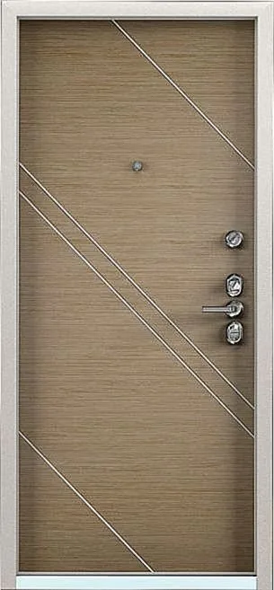 Входная дверь Meridian-12 (Порошковое напыление / Ламинат) - внутренняя сторона