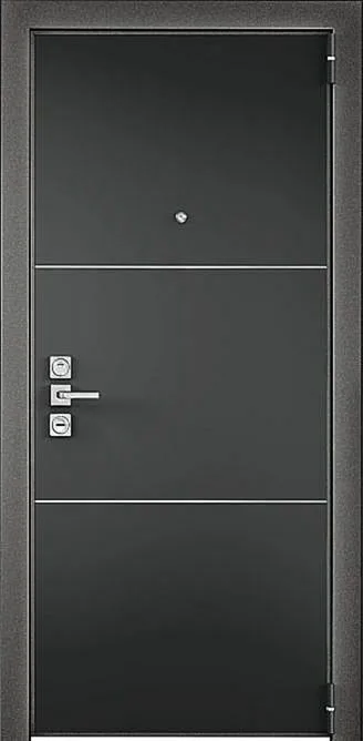 Входная дверь Meridian-3 (Порошковое напыление / Ламинат) - внешняя сторона
