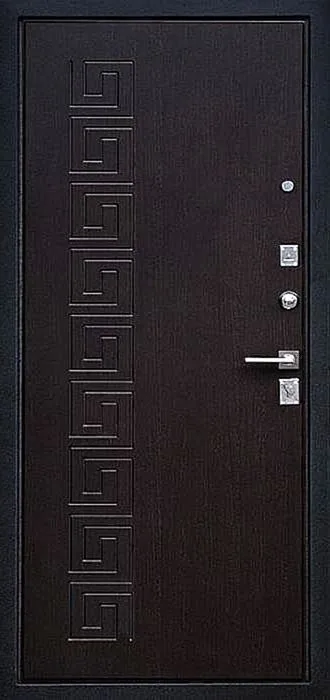 Входная дверь Mesonet-2 (Порошковое напыление / МДФ Шпон) - внутренняя сторона