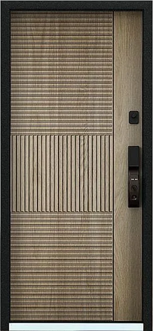 Входная дверь Mesonet-3 (Порошковое напыление / МДФ Винорит) - внутренняя сторона