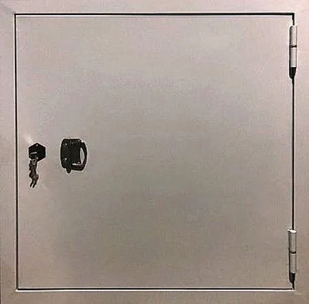 Противопожарные люки Противопожарный люк ND-3 - внешняя сторона