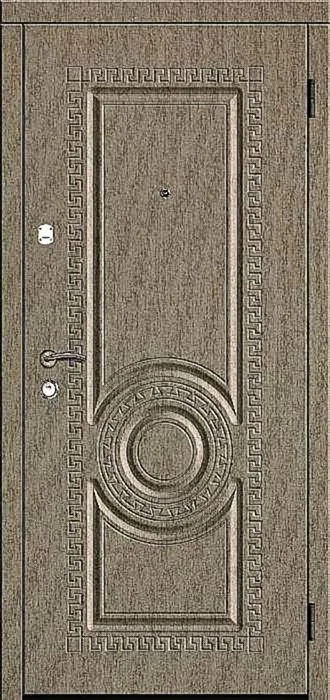 Входная дверь Paladin-15 (МДФ Шпон / Ламинат) - внешняя сторона