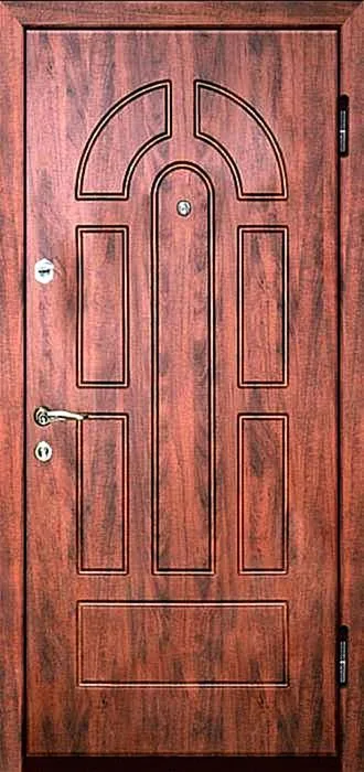 Входная дверь Paladin-21 (МДФ Шпон / Ламинат) - внешняя сторона