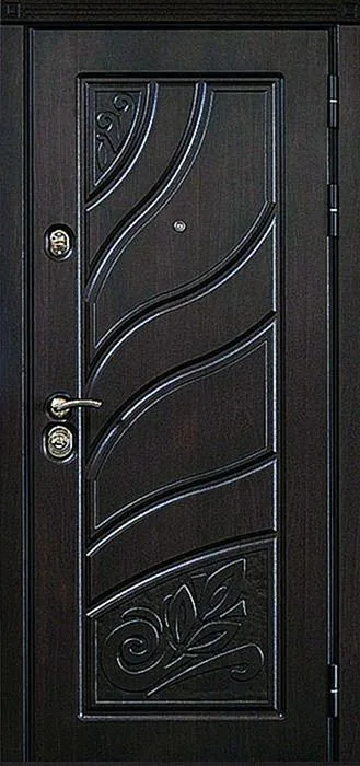 Входная дверь Paladin-23 (МДФ Шпон / Ламинат) - внешняя сторона