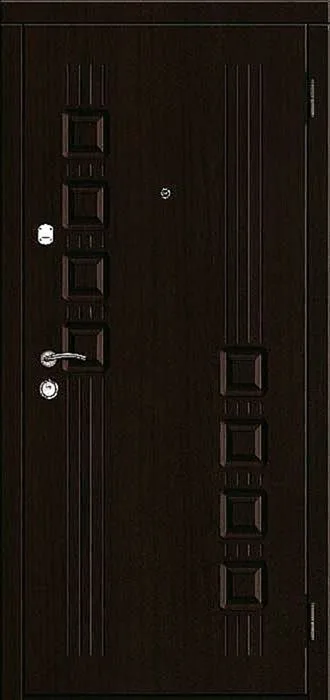 Входная дверь Paladin-27 (МДФ Шпон / Ламинат) - внешняя сторона