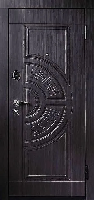 Входная дверь Paladin-3 (МДФ Шпон / Ламинат) - внешняя сторона