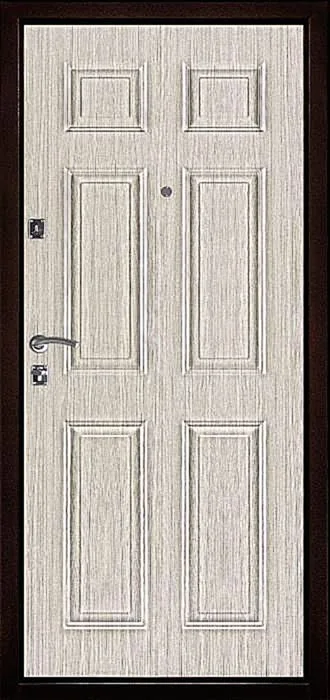 Входная дверь Paladin-4 (МДФ Шпон / Ламинат) - внешняя сторона