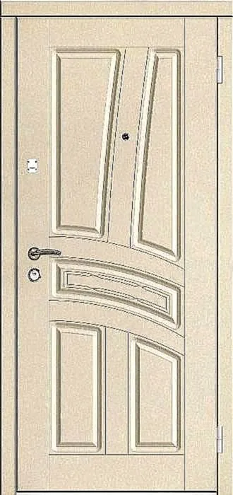 Входная дверь Paladin-5 (МДФ Шпон / Ламинат) - внешняя сторона
