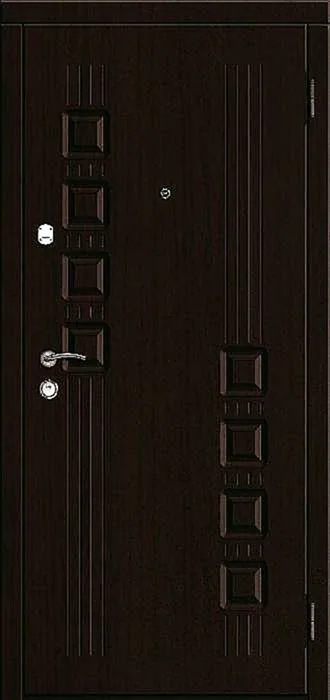 Входная дверь Paladin-6 (МДФ Шпон / Ламинат) - внешняя сторона