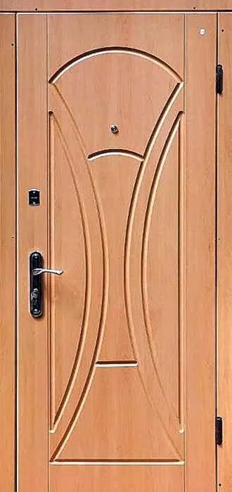 Входная дверь Paladin-8 (МДФ Шпон / Ламинат) - внешняя сторона