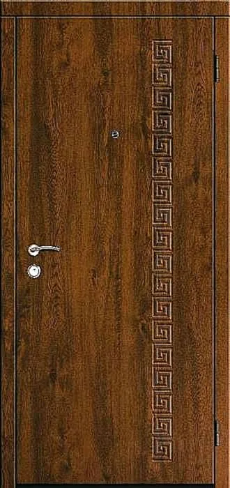Входная дверь Paladin-9 (МДФ Шпон / Ламинат) - внешняя сторона