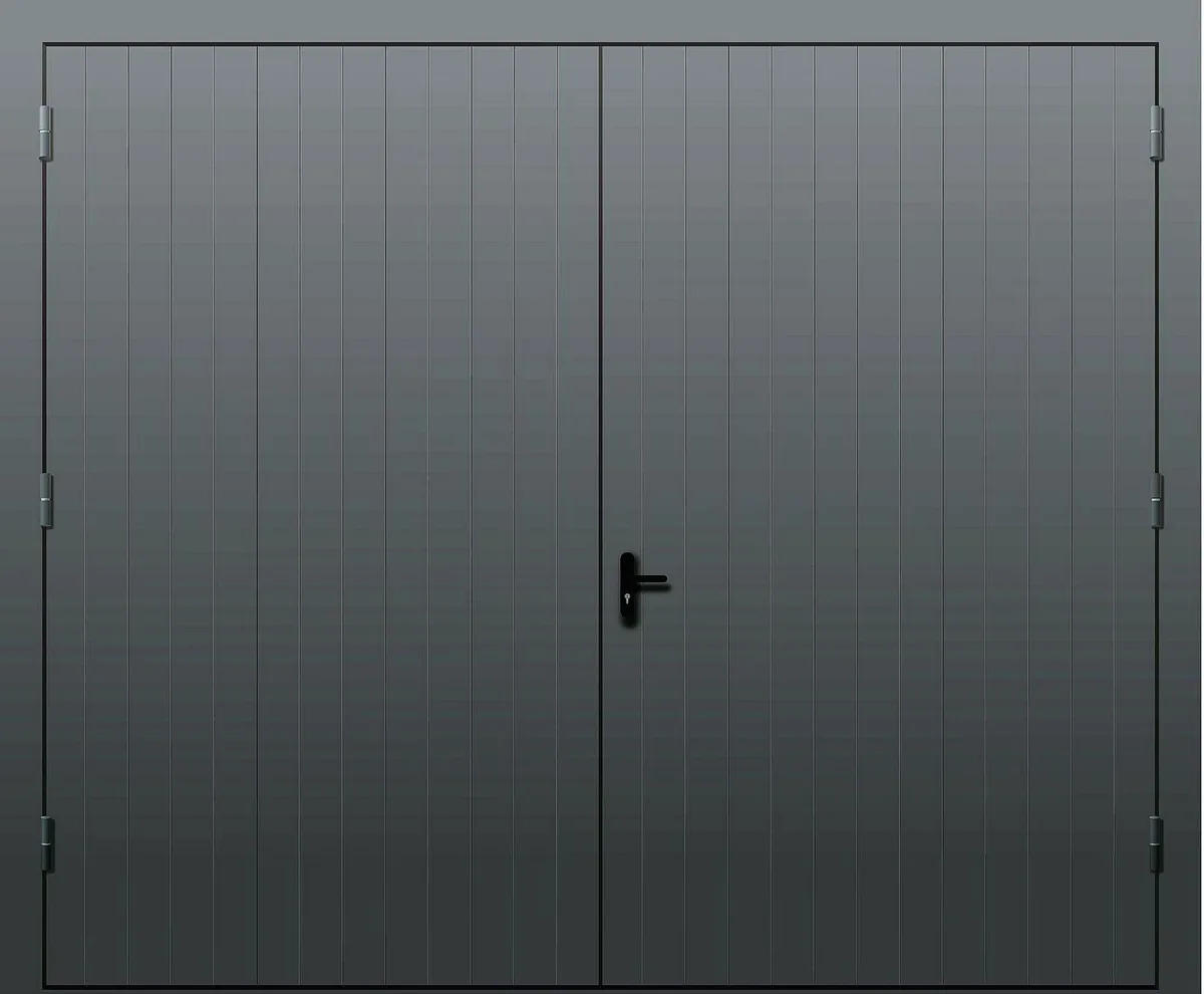 Противопожарные ворота Fenix-10 (Нитроэмаль) - внешняя сторона