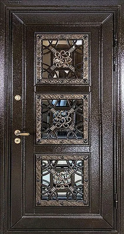 Входная дверь Quastella-3 (Металлобагет) - внешняя сторона