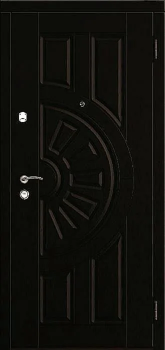 Двери в квартиру Уличная дверь с зеркалом SE-10 - внешняя сторона