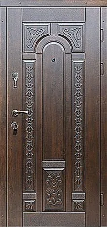 Входная дверь Segment-21 (МДФ Филенчатый) - внешняя сторона