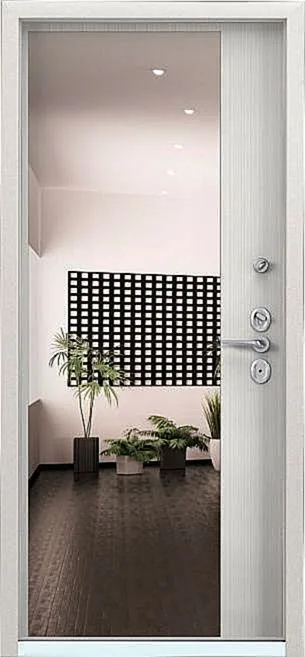 Двери в квартиру Входная дверь с зеркалом SE-8 - внутренняя сторона