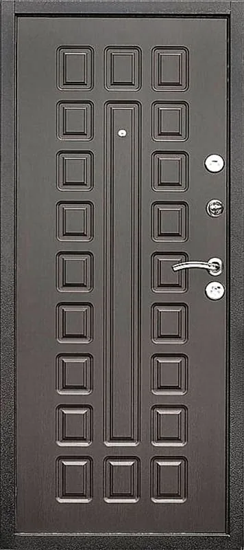 Входная дверь Sirius-10 (Порошковое напыление / МДФ Шпон) - внутренняя сторона