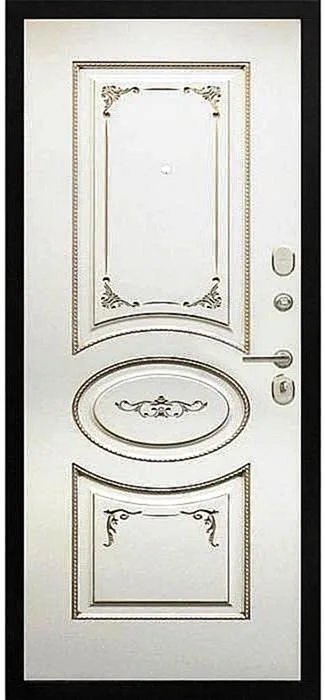 Входная дверь Sirius-16 (Порошковое напыление / МДФ Шпон) - внутренняя сторона