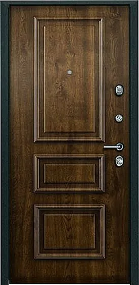 Входная дверь Sirius-6 (Порошковое напыление / МДФ Шпон) - внутренняя сторона