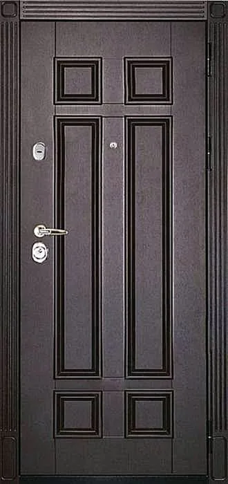 Входная дверь Status-14 (МДФ ПВХ) - внешняя сторона