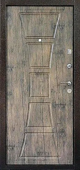 Двери в квартиру Уличная дверь SL-10 - внутренняя сторона