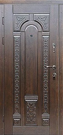 Двери в квартиру Уличная дверь SM-2 - внутренняя сторона