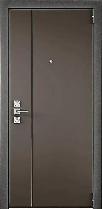 Входная дверь Titan-11 (Порошковое напыление / МДФ Филенчатый) - внешняя сторона