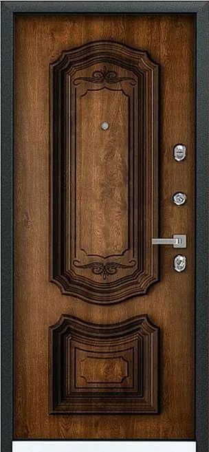 Входная дверь Titan-14 (Порошковое напыление / МДФ Филенчатый) - внутренняя сторона