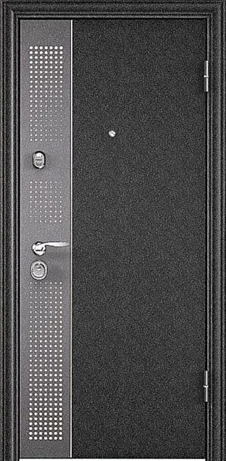 Входная дверь Titan-18 (Порошковое напыление / МДФ Филенчатый) - внешняя сторона