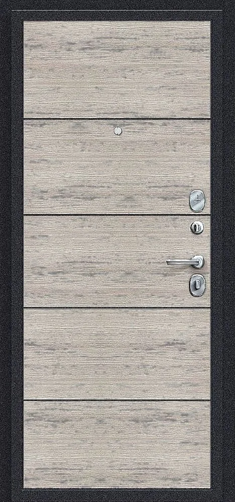 Входная дверь Titan-3 (Порошковое напыление / МДФ Филенчатый) - внутренняя сторона