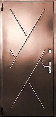 Нитроэмаль Дверь КХО КХН (бронированная, техническая) TL-13 - внешняя сторона