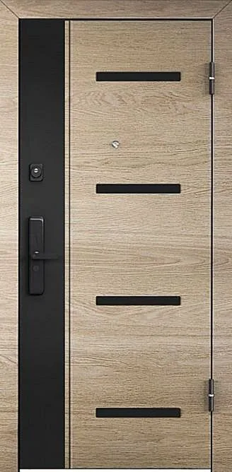 Двери с шумоизоляцией Дверь с терморазрывом для улицы UR-16 - внешняя сторона