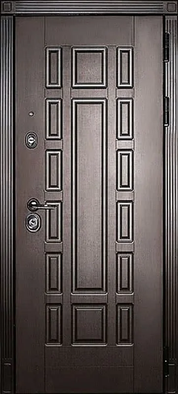 Входная дверь Valor-3 (МДФ Шпон) - внешняя сторона
