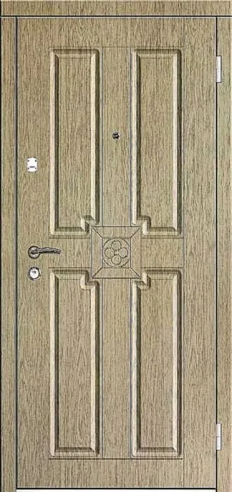 Входная дверь Valor-38 (МДФ Шпон) - внешняя сторона