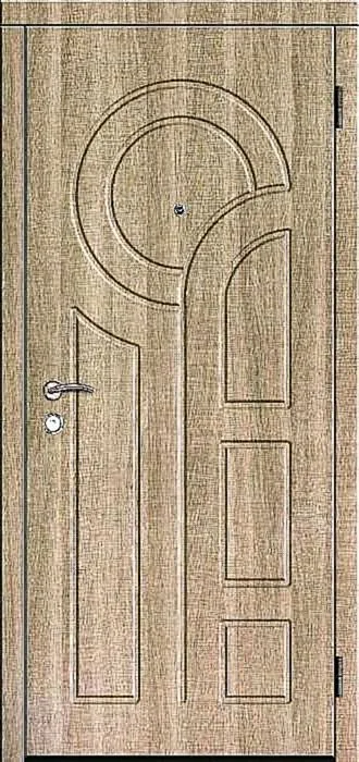 Входная дверь Valor-46 (МДФ Шпон) - внешняя сторона