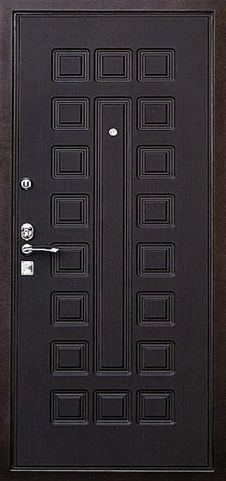 Входная дверь Siberia-5 (МДФ Филенчатый) - внешняя сторона
