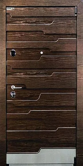 Входная дверь Yantar-10 (МДФ Филенчатый) - внешняя сторона