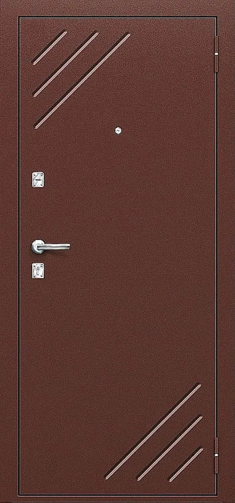 Двери в квартиру Уличная дверь в дом и квартиру ZR-17 - внешняя сторона