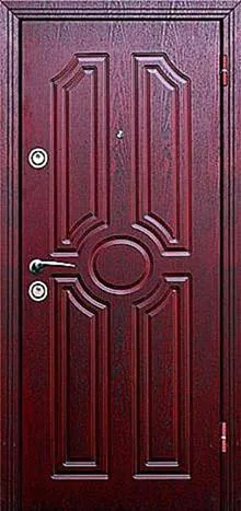 Входная дверь Zermatt-3 (МДФ Шпон) - внешняя сторона