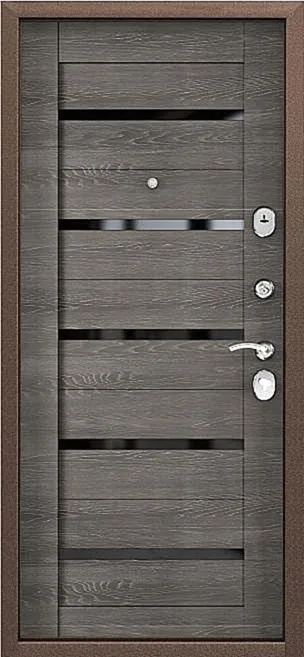 Двери в квартиру Наружная входная дверь ZE-12 - внутренняя сторона