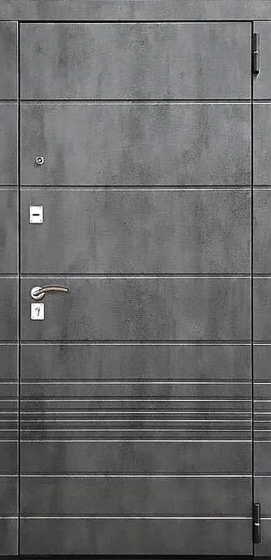 Двери в квартиру Наружная входная дверь ZE-17 - внешняя сторона